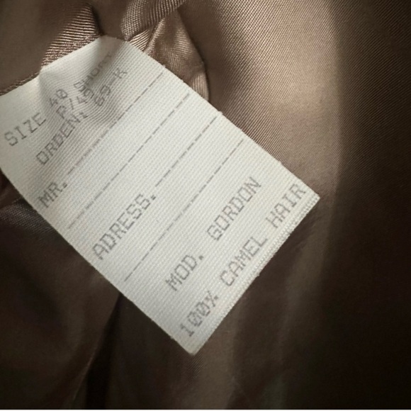 Jos. A Bank men’s 40S 100% camel hair beige blazer sport coat - Picture 6 of 7